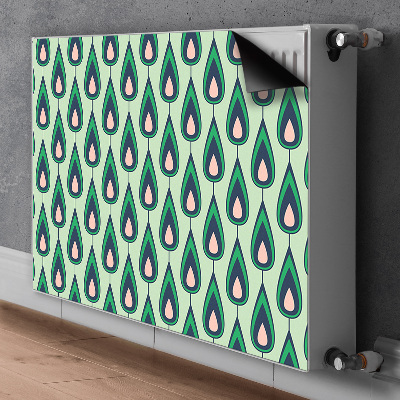 Magnetic radiator mat Green tears