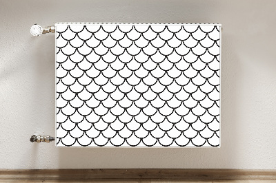 Magnetic radiator mat Fish pattern