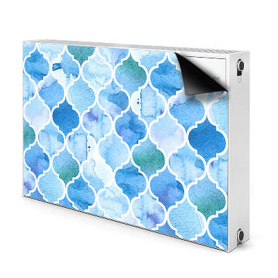 Magnetic radiator mat Moroccan pattern