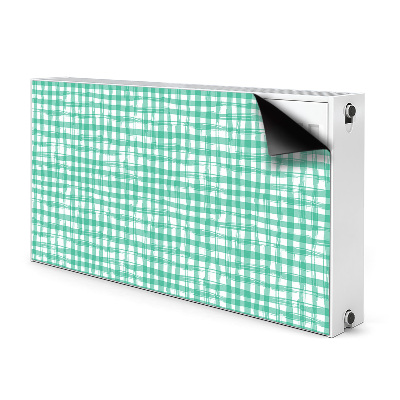 Magnetic radiator mat Green grille