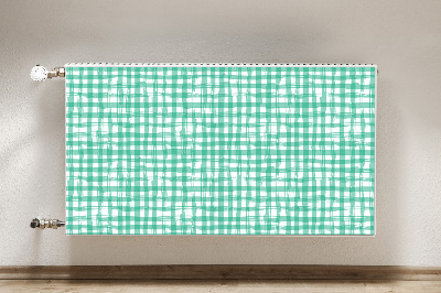 Magnetic radiator mat Green grille