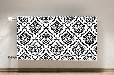 Radiator cover Damask