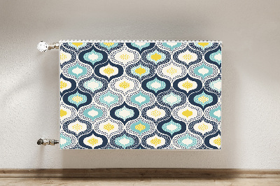 Decorative radiator cover Dots doodle