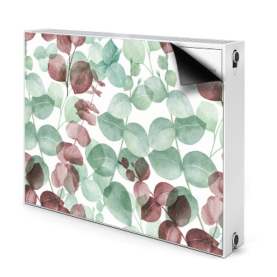 Printed radiator mat Floral pattern