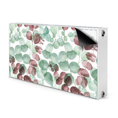 Printed radiator mat Floral pattern