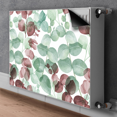 Printed radiator mat Floral pattern