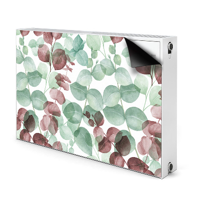 Printed radiator mat Floral pattern