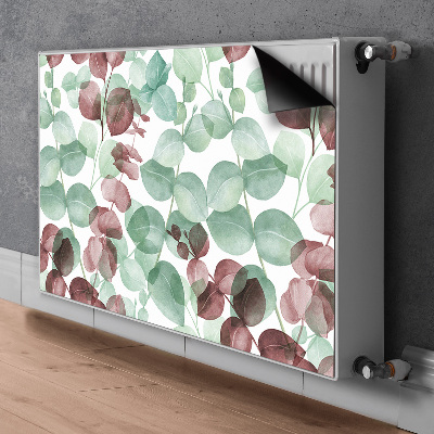 Printed radiator mat Floral pattern