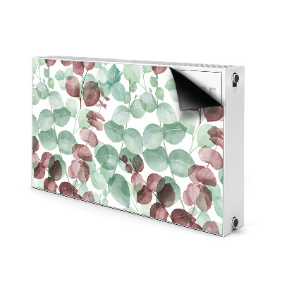 Printed radiator mat Floral pattern