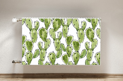 Decorative radiator cover Boho cactus