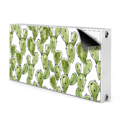 Decorative radiator cover Boho cactus