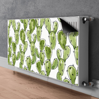 Decorative radiator cover Boho cactus