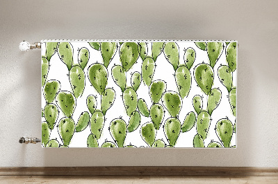 Decorative radiator cover Boho cactus