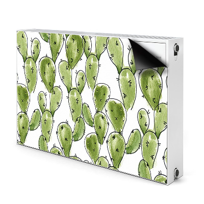 Decorative radiator cover Boho cactus