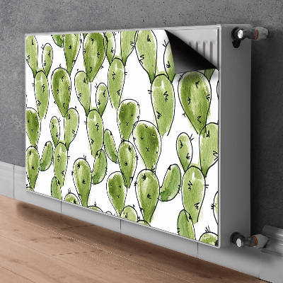 Decorative radiator cover Boho cactus