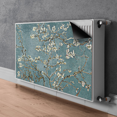 Printed radiator mat Cherry Blossom