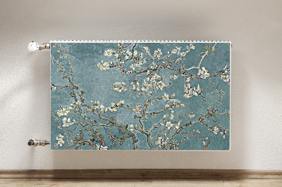 Printed radiator mat Cherry Blossom