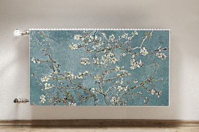 Printed radiator mat Cherry Blossom