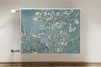 Printed radiator mat Cherry Blossom