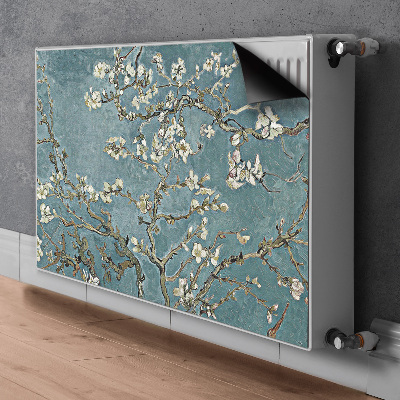 Printed radiator mat Cherry Blossom