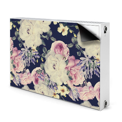 Radiator cover Baroque flowers