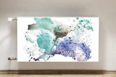 Decorative radiator cover Colorful ink