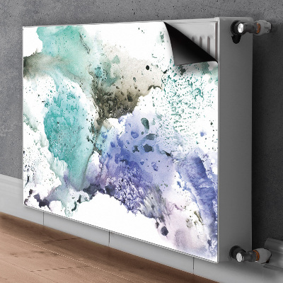 Decorative radiator cover Colorful ink