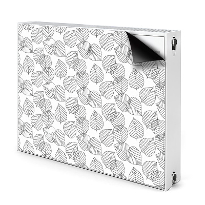 Magnetic radiator cover Pattern leaves