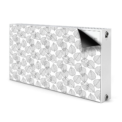 Magnetic radiator cover Pattern leaves