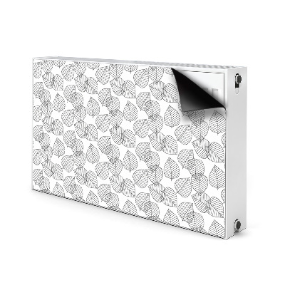 Magnetic radiator cover Pattern leaves