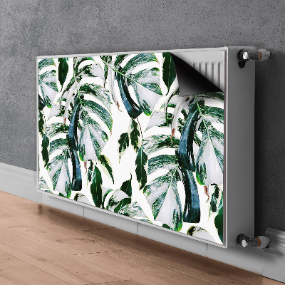 Magnetic radiator cover Palm leaves