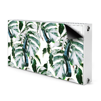 Magnetic radiator cover Palm leaves