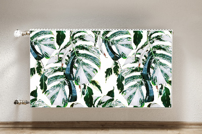 Magnetic radiator cover Palm leaves