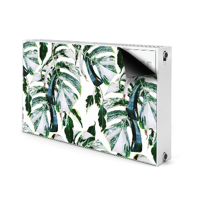 Magnetic radiator cover Palm leaves