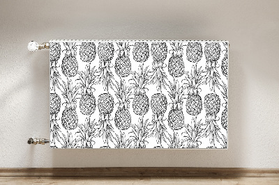 Radiator cover Pineapple