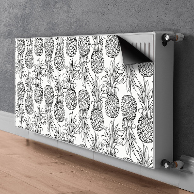 Radiator cover Pineapple