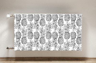 Radiator cover Pineapple