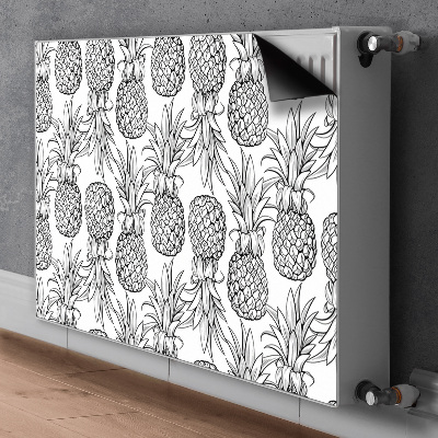 Radiator cover Pineapple