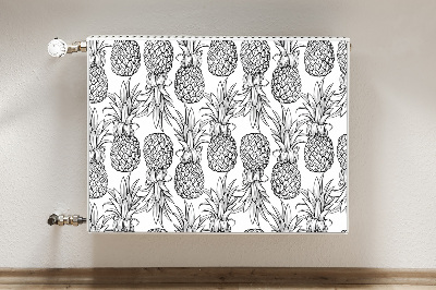 Radiator cover Pineapple