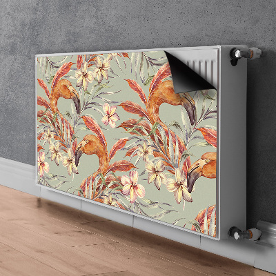 Decorative radiator mat Flaminga image