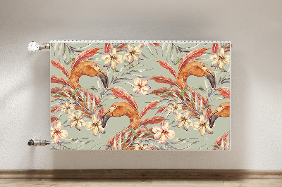 Decorative radiator mat Flaminga image