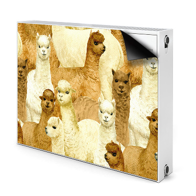 Radiator cover Alpaca