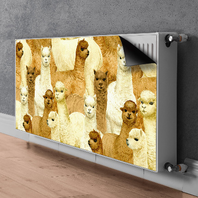 Radiator cover Alpaca