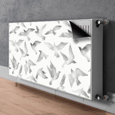 Decorative radiator mat Birds