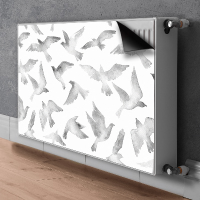 Decorative radiator mat Birds