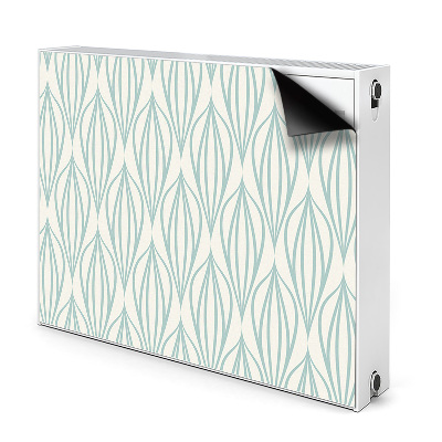 Decorative radiator cover Geometric art