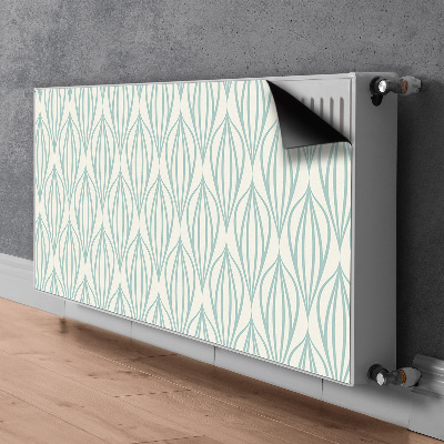 Decorative radiator cover Geometric art