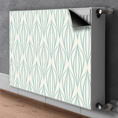 Decorative radiator cover Geometric art