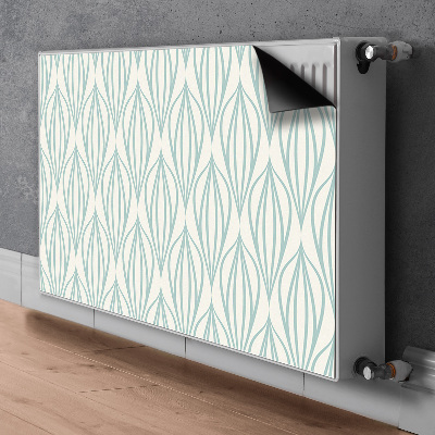 Decorative radiator cover Geometric art