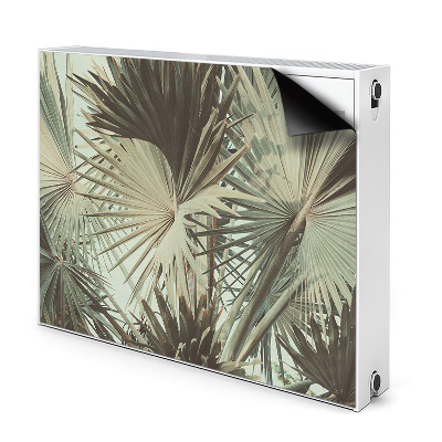 Decorative radiator cover Banana bush